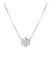 Nomination PETIT SPARKLE silver flower cz necklace - 242303 010