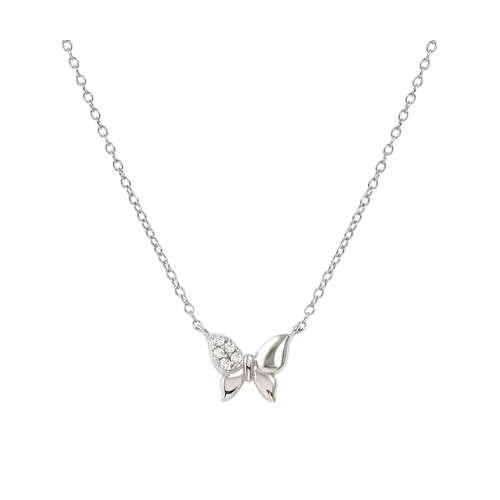 Nomination PETIT SPARKLE silver butterfly cz necklace - 242303 040