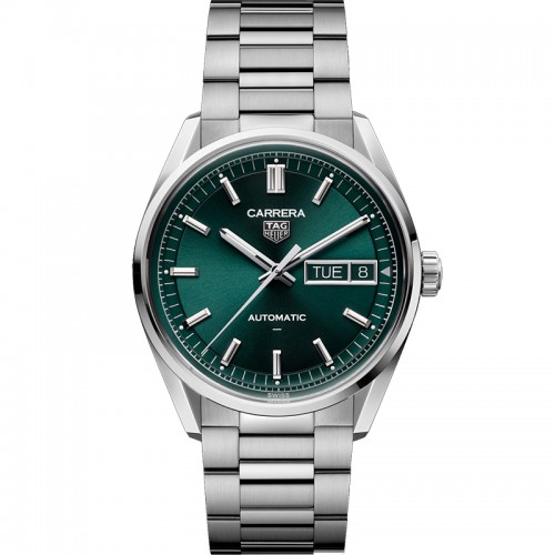 Tag Heuer Carrera Day-Date green automatic watch 41mm - WDA2115.BA0043