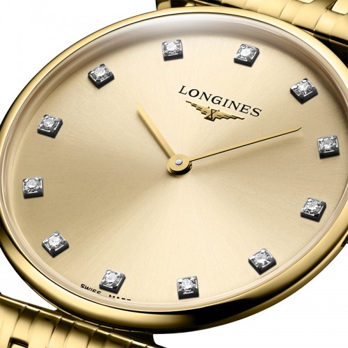 Longines La Grande Classique diamond Quartz watch 29mm - L4.512.2.37.8