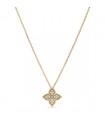 Roberto Coin Princess Flower pendant with diamonds - ADR777CL0680