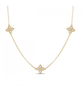 Roberto Coin Princess Flower diamond necklace - ADR777CL1093