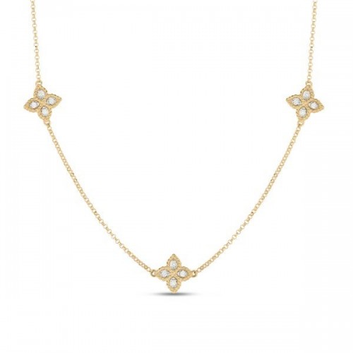 Roberto Coin Princess Flower diamond necklace - ADR777CL1093