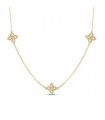 Roberto Coin Princess Flower diamond necklace - ADR777CL1093