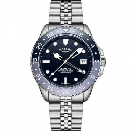 Rotary Seamatic blue 300 GMT automic watch 42mm - RGB10005/04