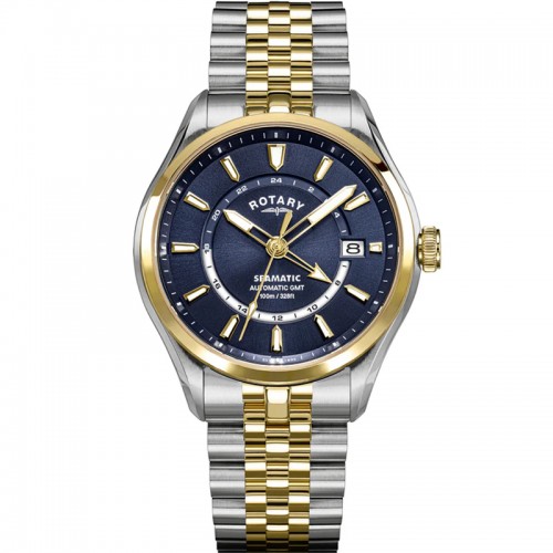 Rotary Seamatic 100 GMT automatic watch 40mm - RGB10042/05