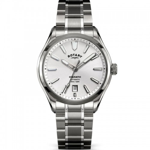 Rotary Seamatic Silver automatic watch 40MM - RGB10035/06