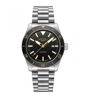 Rotary APEX100 black Quartz watch 41mm - RGB10001/06