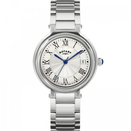 Rotary Ladies Silver Dial Quartz Watch 34MM - RLB10009/70