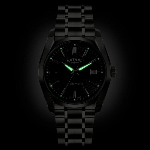 Rotary Lumen Grey Automatic Watch 40mm - RGB10011/74