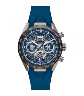 Tag Heuer Carrera Chronograph Extreme Sport blue automatic watch 44mm - CBU2081.FT6274