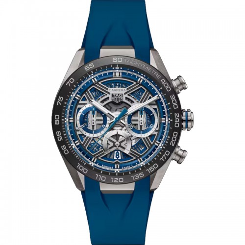 Tag Heuer Carrera Chronograph Extreme Sport blue automatic watch 44mm - CBU2081.FT6274