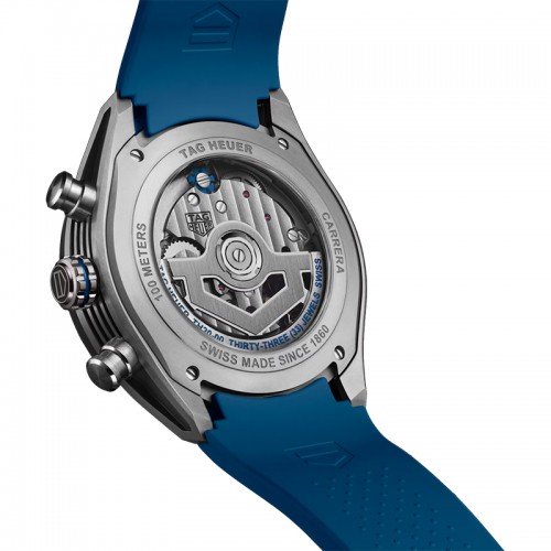 Tag Heuer Carrera Chronograph Extreme Sport blue automatic watch 44mm - CBU2081.FT6274