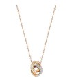 Swarovski Further Pendant, Small, White, Rose Gold Plated - 5240525
